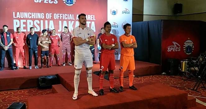 Persija luncurkan jersey dan skuat