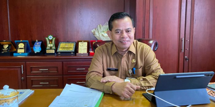 Sekretaris Daerah (Sekda) Penajam Paser Utara (PPU) Tohar saat ditemui di Kantor Bupati PPU.